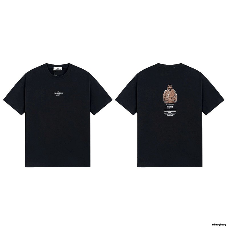 Stone Island Archive Series Street Style Black T-Shirt