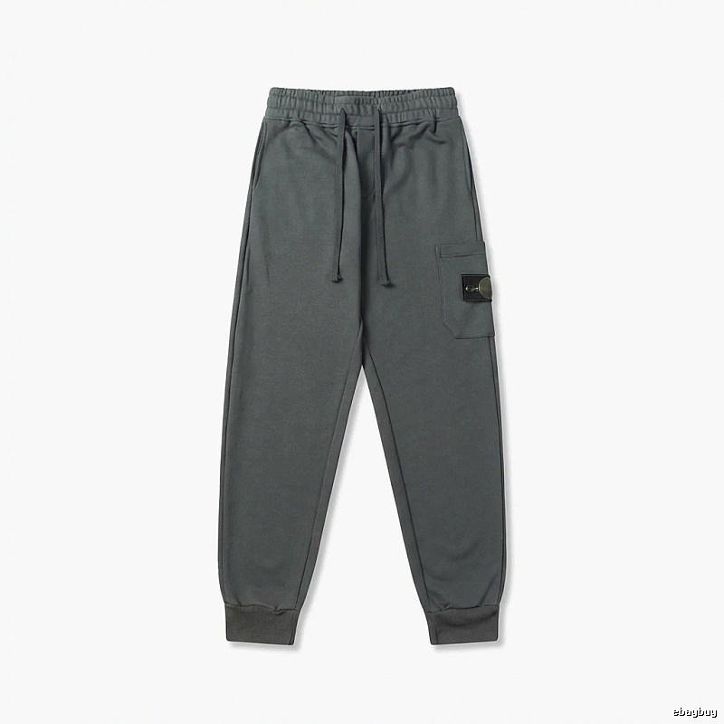 Stone Island workwear style dark grey sweatpants