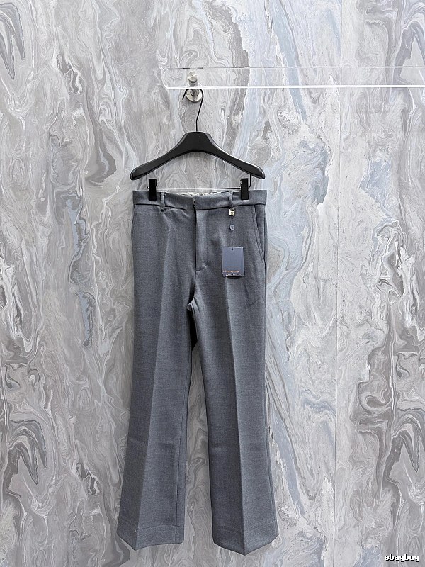 Straight Casual Trousers - Cropped Leg And Simple Clean Front Travel Edit
