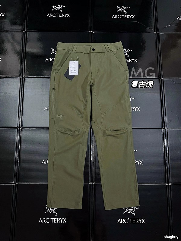 Streetwear Olive Arc'teryx Technical Hiking Pants