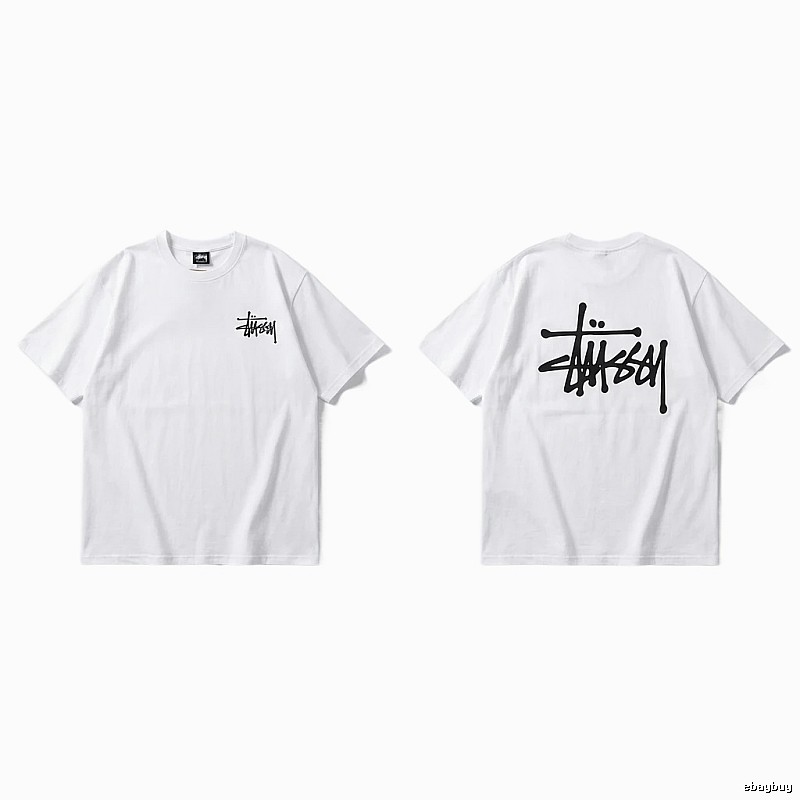 Stussy basic simple white T-shirt