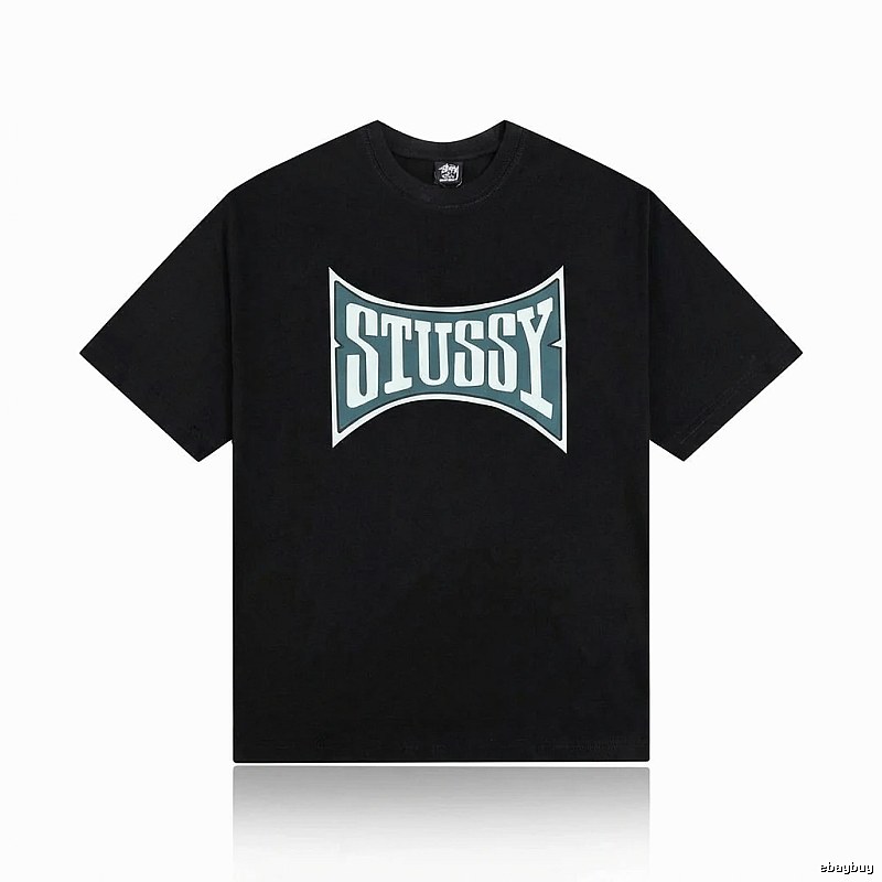 Stussy classic black T-shirt