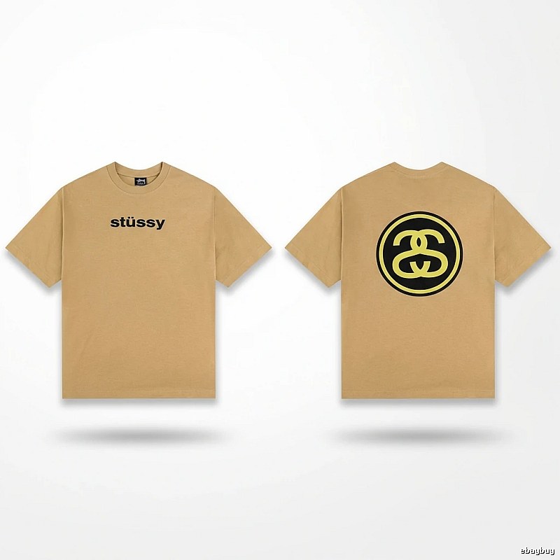 Stussy classic khaki short-sleeve
