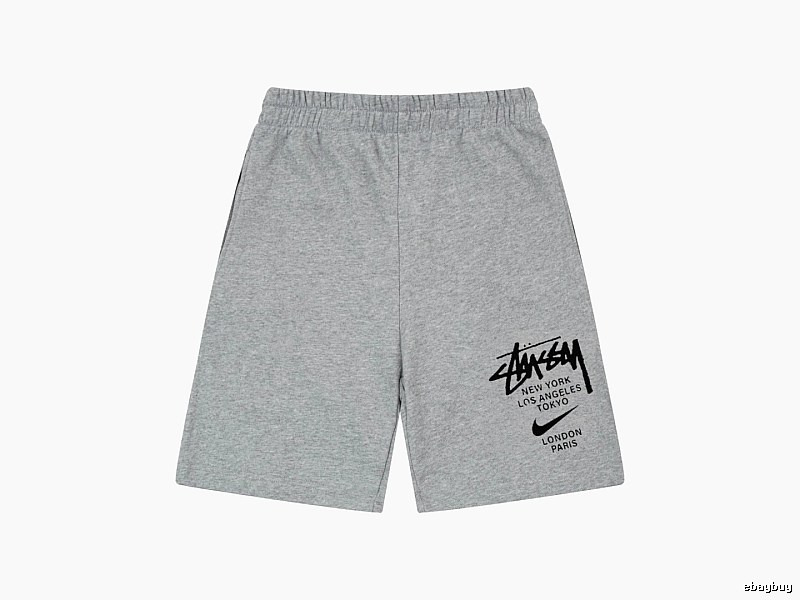 Stussy Co-branded Sporty Grey Shorts
