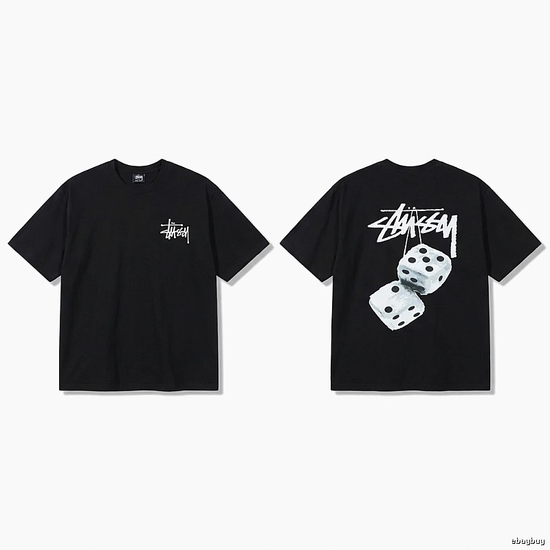 Stussy Dice Style Black T-shirt