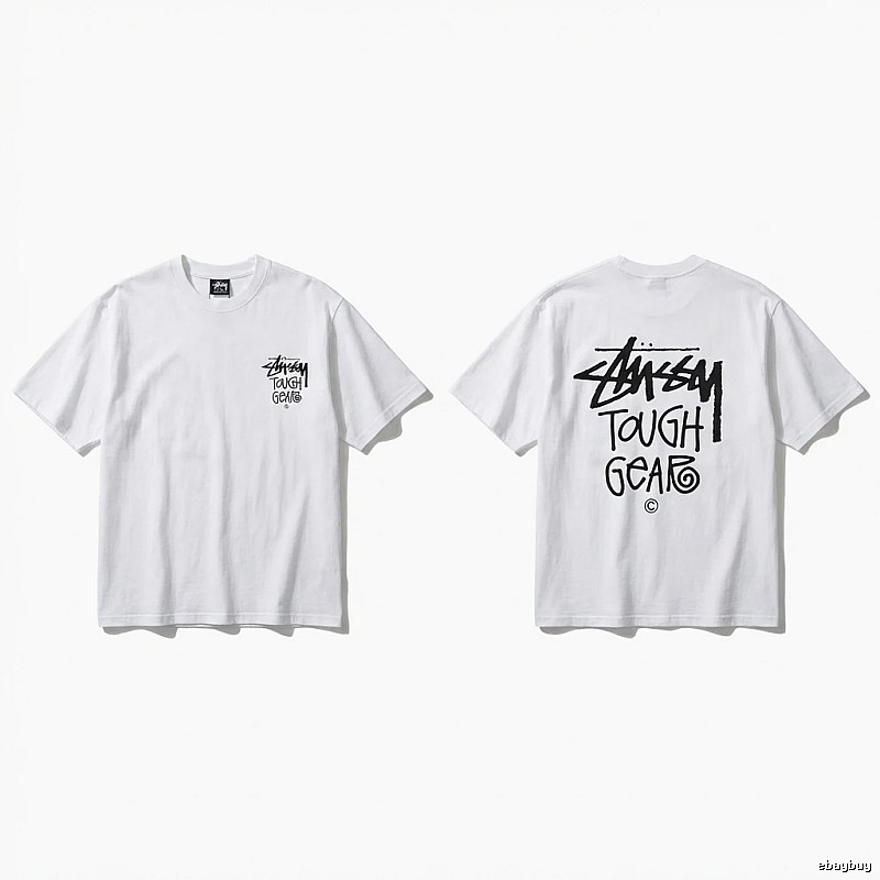 Stussy Graffiti Style White T-shirt