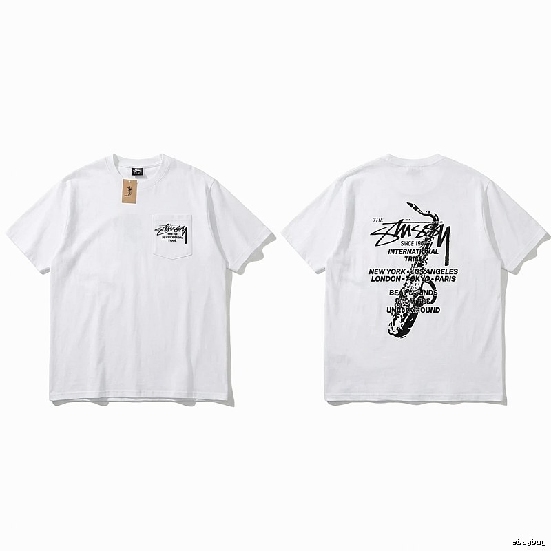 Stussy International Series Simple White T-shirt