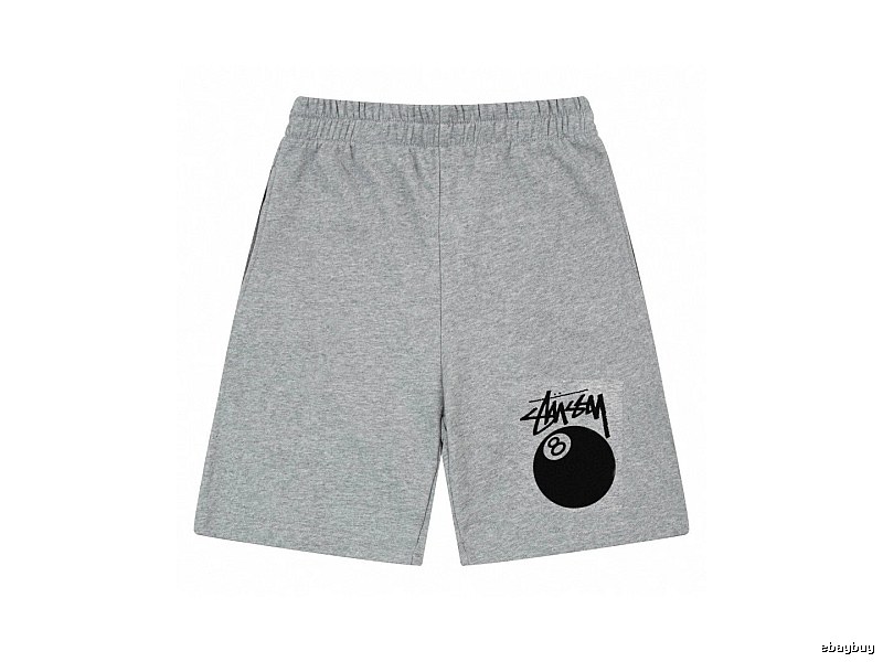 Stussy No. 8 Ball Grey Shorts