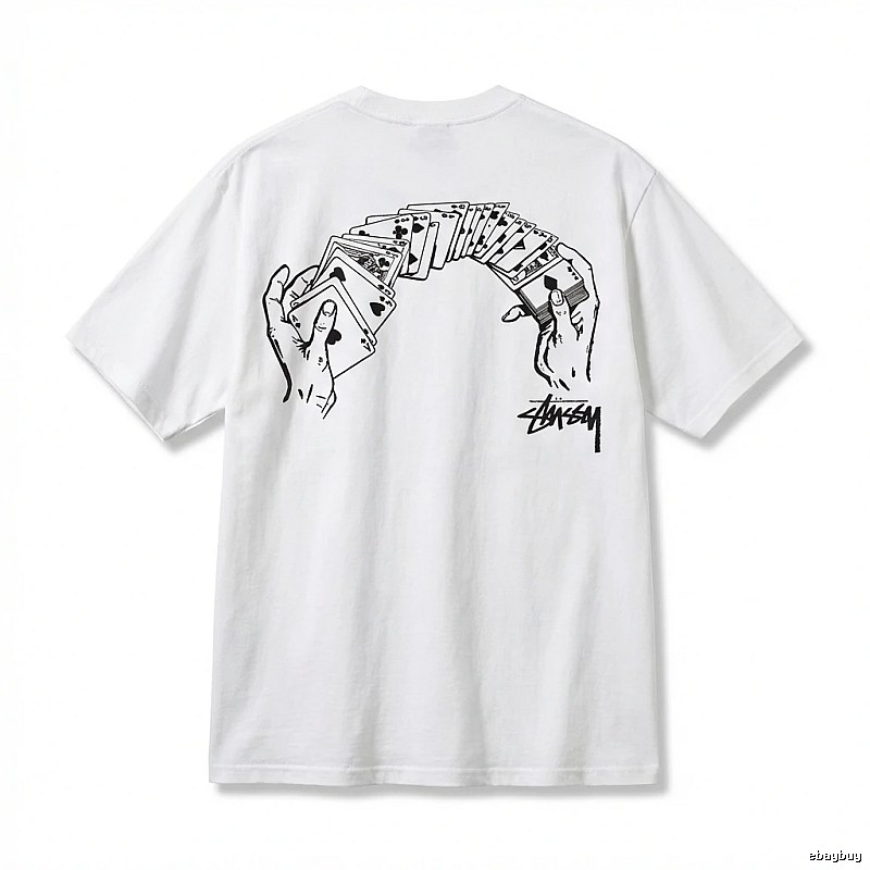 Stussy Poker Print Style T-shirt