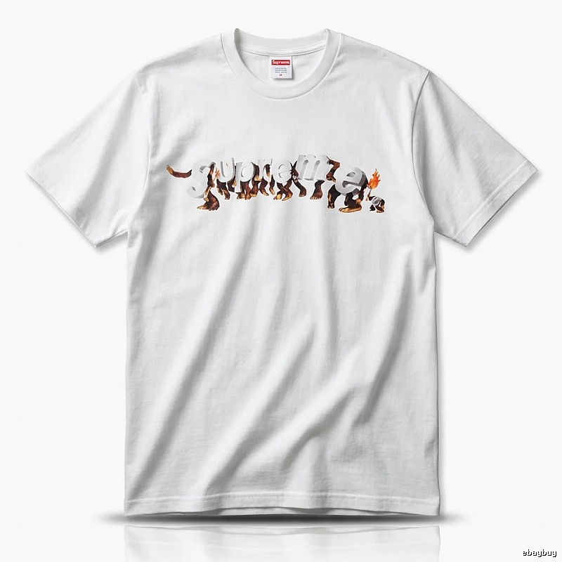 Supreme Animal Print White T-shirt