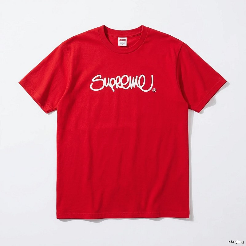 Supreme basic red T-shirt