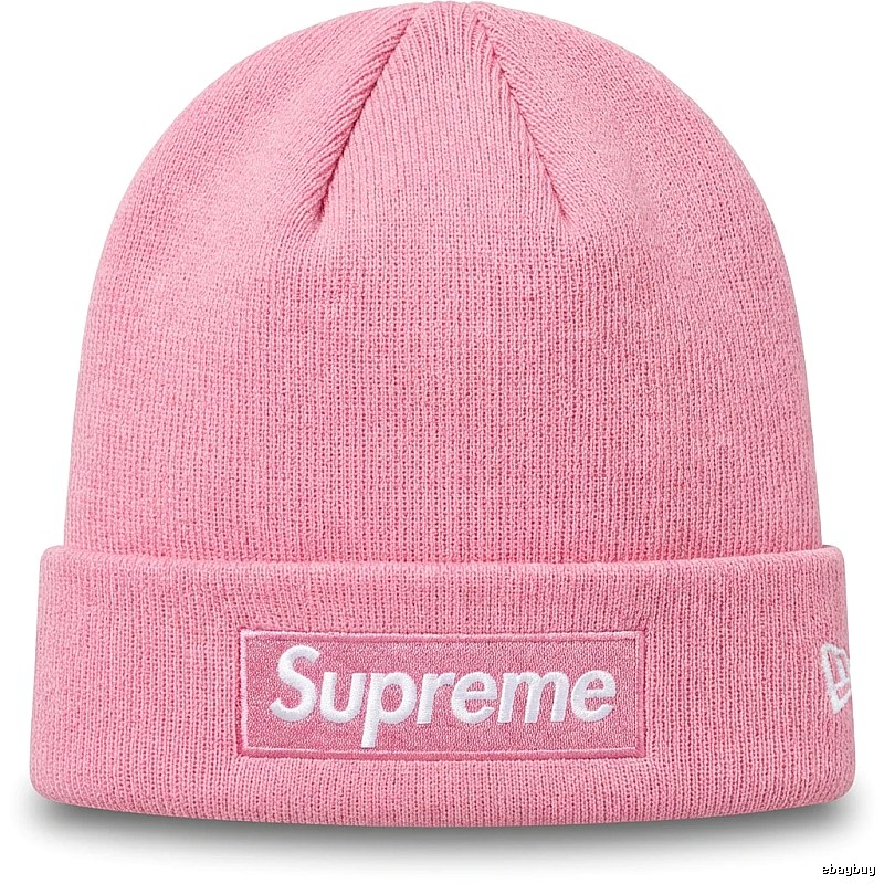 Supreme basic style pink cold hat