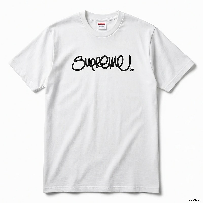 Supreme basic white T-shirt