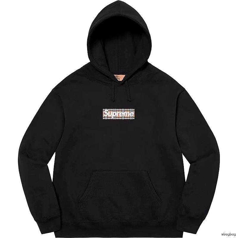 Supreme Monogram Logo hoodie Gray Red Oversized for Casual Outfits