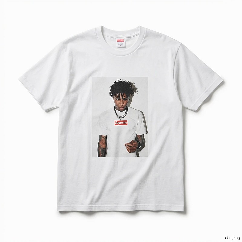 Supreme Portrait Style White T-shirt
