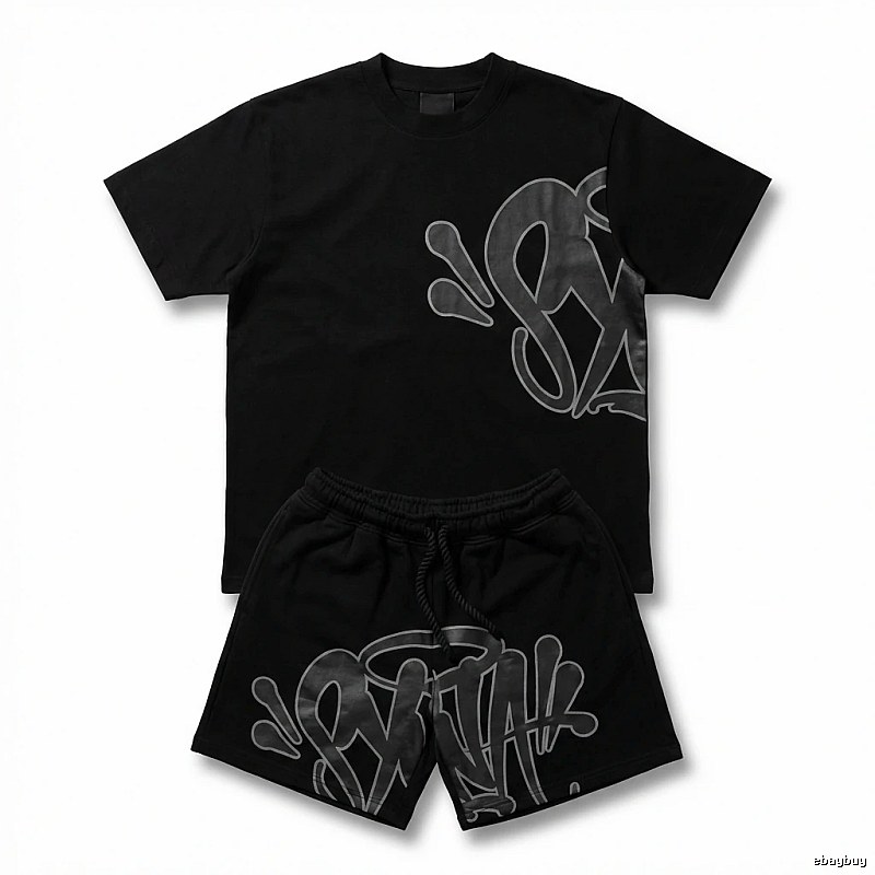 SynaWorld Graffiti-style Black Suit