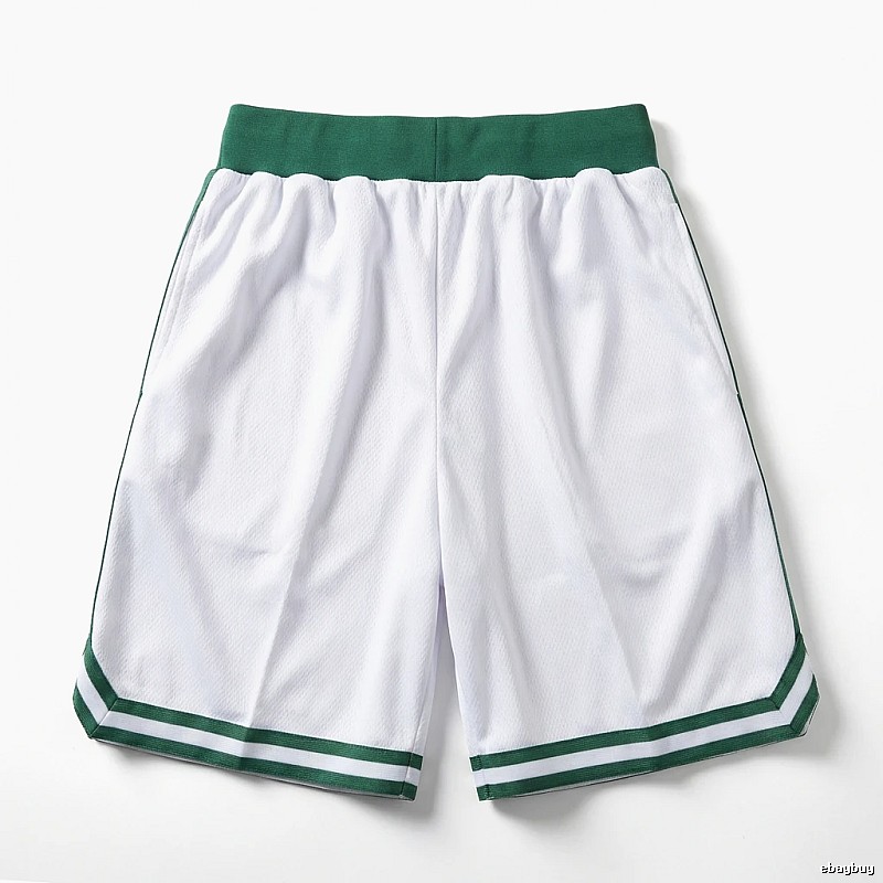 Tatum sporty white-green shorts