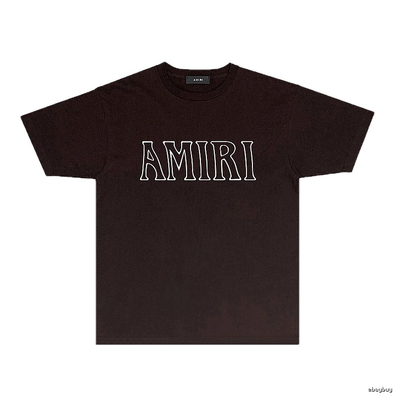 The basic black T-shirt of AMIRI