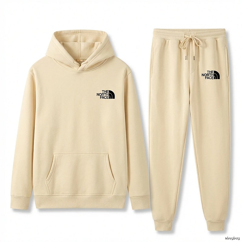 The North Face Simple Style Beige Suit