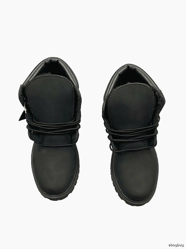 Timberland classic black work boots.