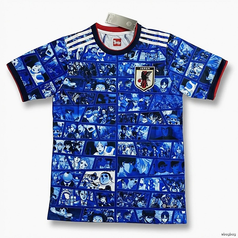 Tokyo Ghoul anime-style blue T-shirt