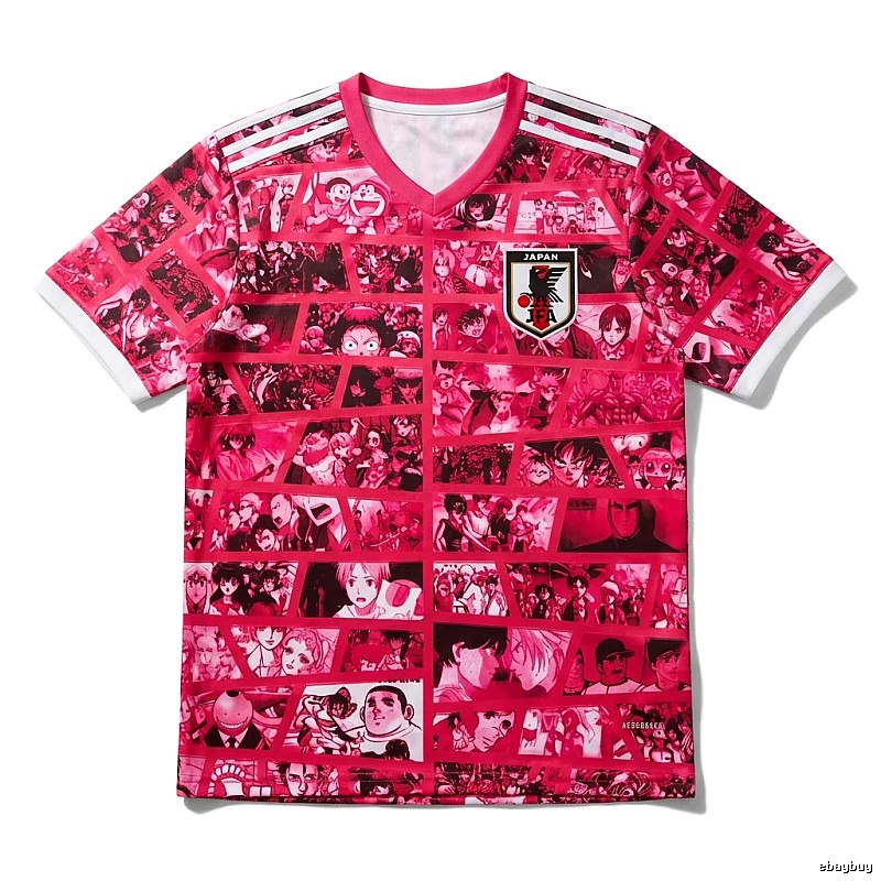 Tokyo Ghoul anime-style red short-sleeve