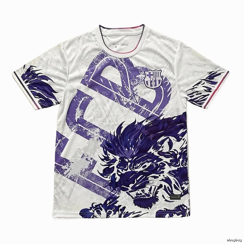Tokyo Ghoul Co-branded Trendy White and Purple T-shirt