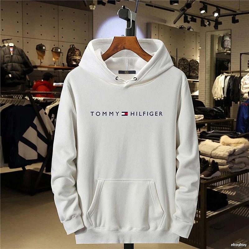 Tommy Hilfiger Classic Logo hoodie White Tommy Hilfiger for Daily Styling