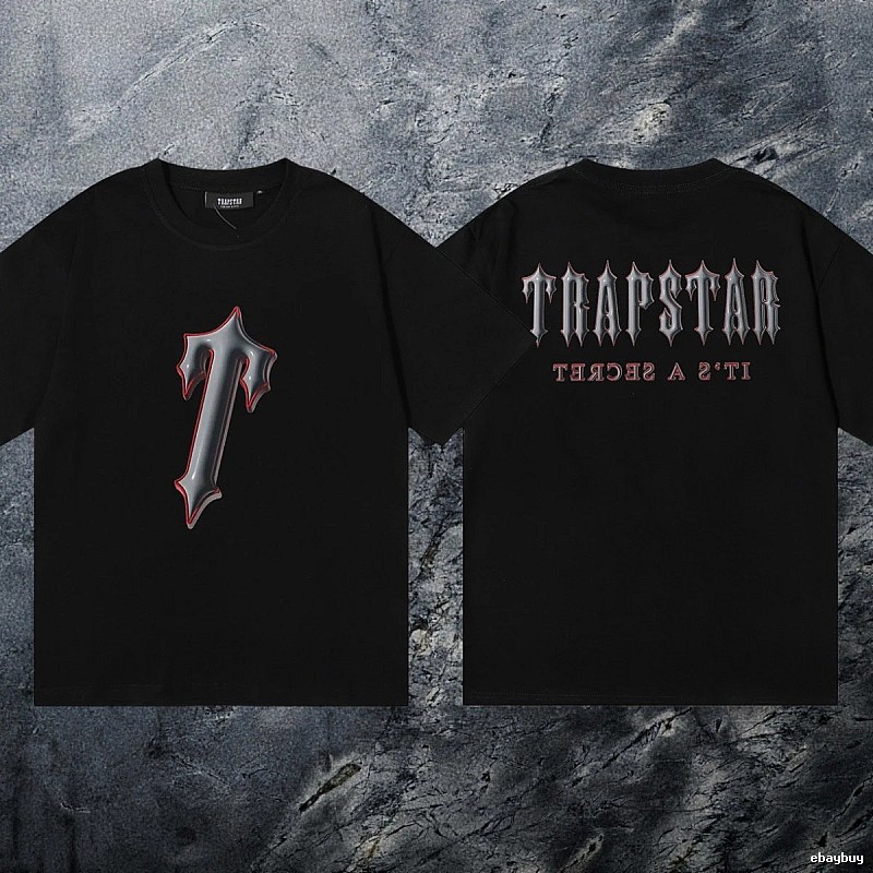 Trapstar Classic Keys graphic T-shirt Black White Key with Travel-Friendly Style