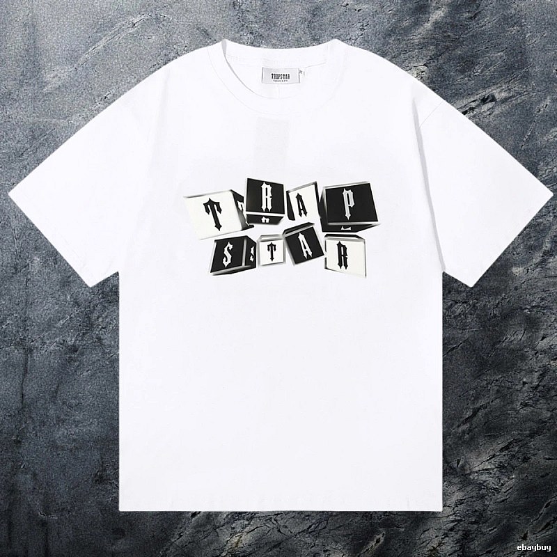 Trapstar Easy Match Keys graphic T-shirt Black White Key for Leisure Wear