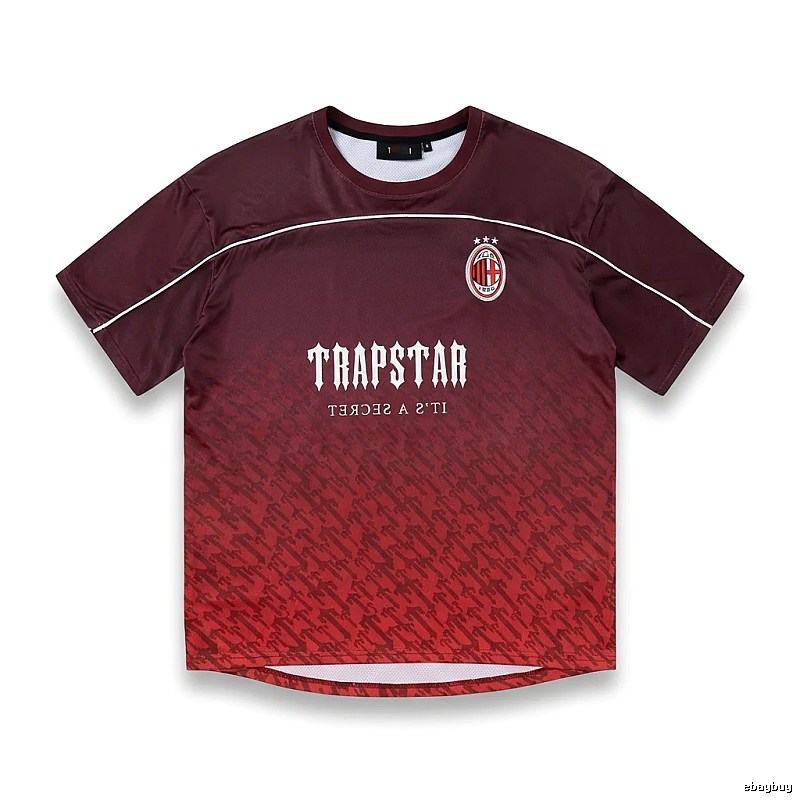 Trapstar Gradient Style Burgundy T-shirt