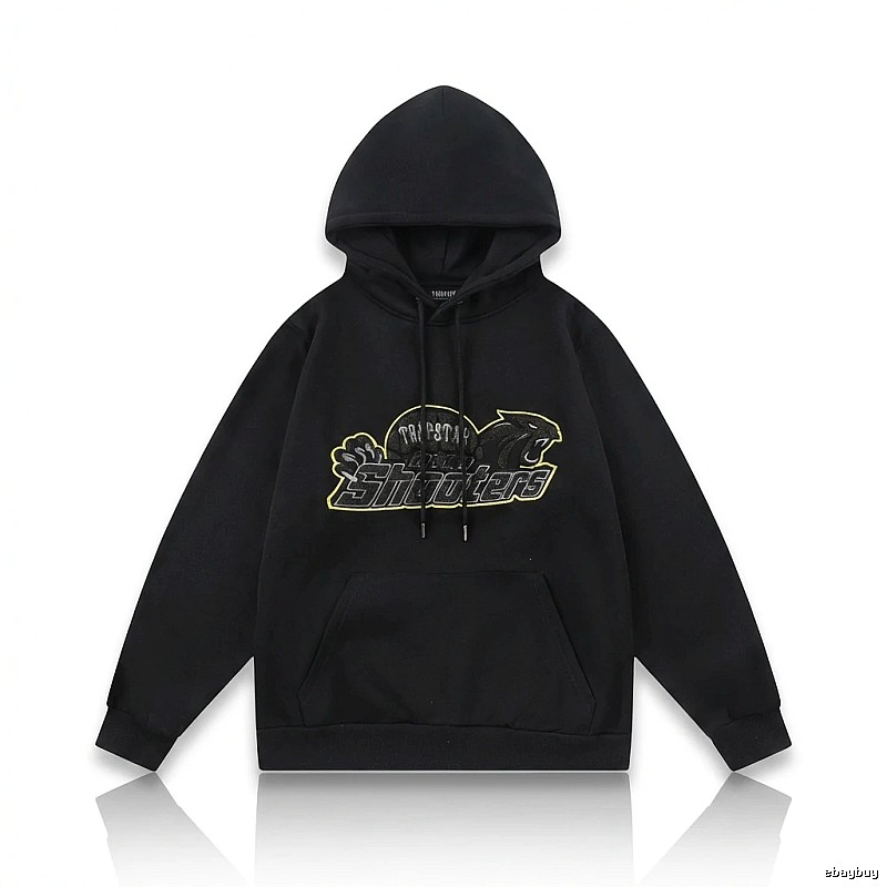 Trapstar Print Trendy and Cool Black Sweatshirt