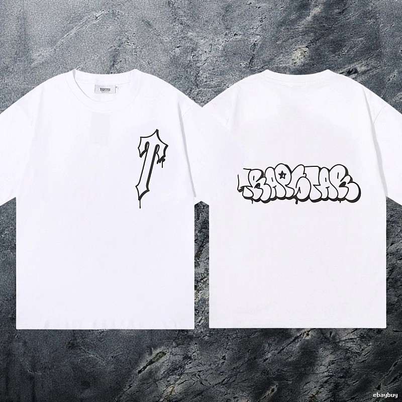 Trapstar Weekend Keys graphic T-shirt Black White Key for Weekend Wear