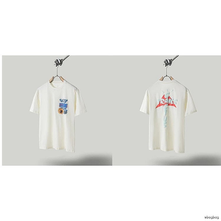 Travis Scott Graffiti Street Style Off-white T-shirt