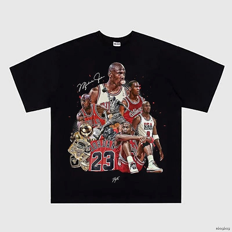 Tupac Gift Ready Portrait graphic T-shirt Black Tupac Collage with Fresh Pattern
