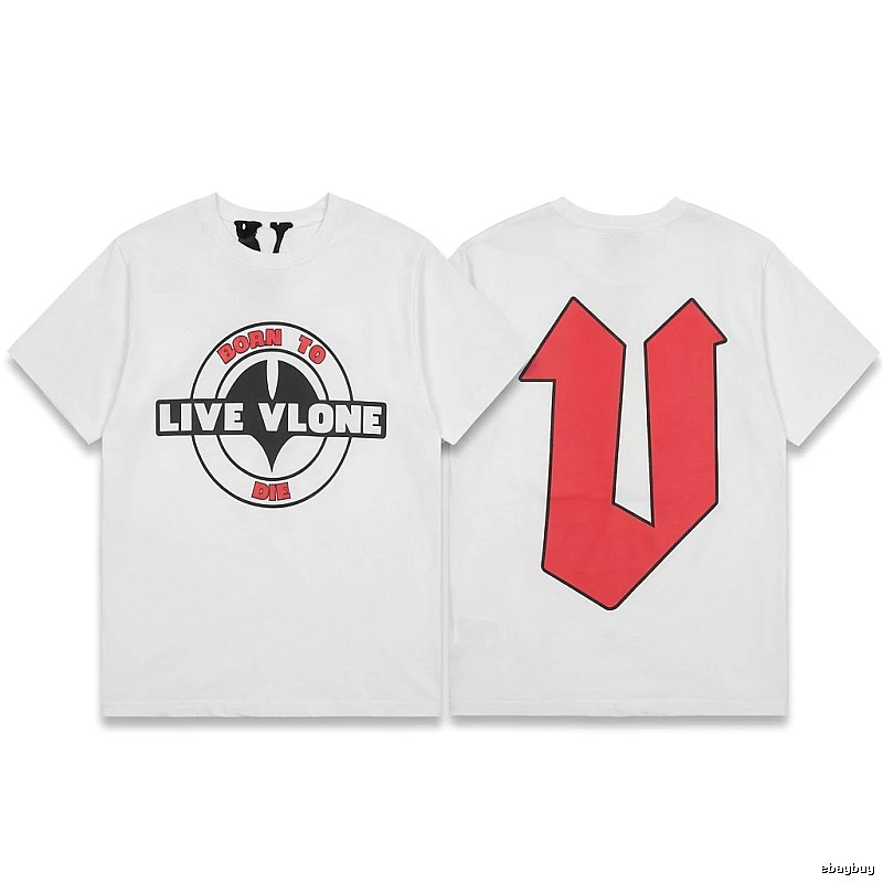 Vlone Trend Brand White T-shirt