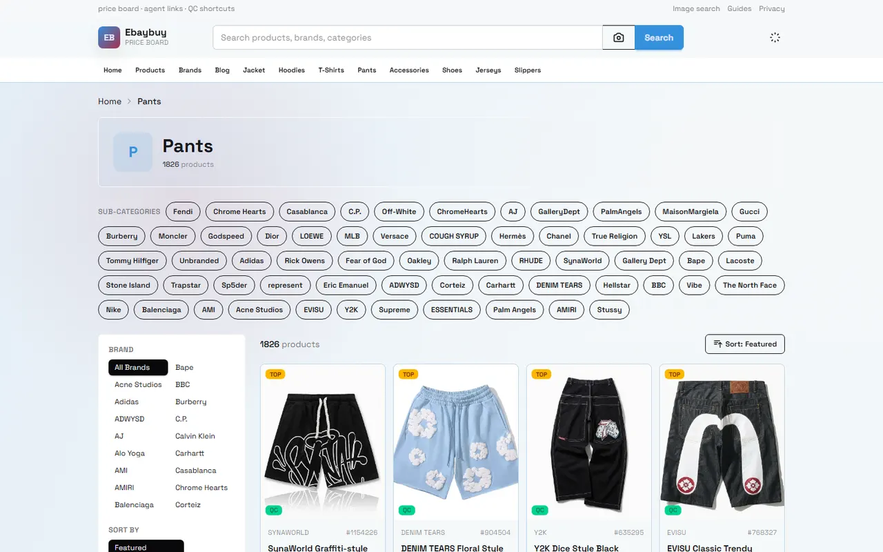 ebaybuy Brand Pages vs Sheets visual guide for ebaybuy
